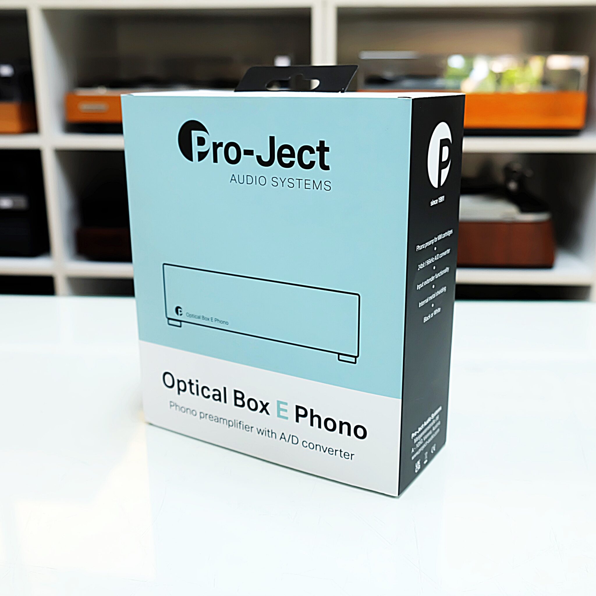 Pro-Ject Optical Box E Phono Weiss (Neu und originalverpackt) in Jona Pro-Ject Optical Box E Phono Weiss (Neu und originalverpackt) in Jona