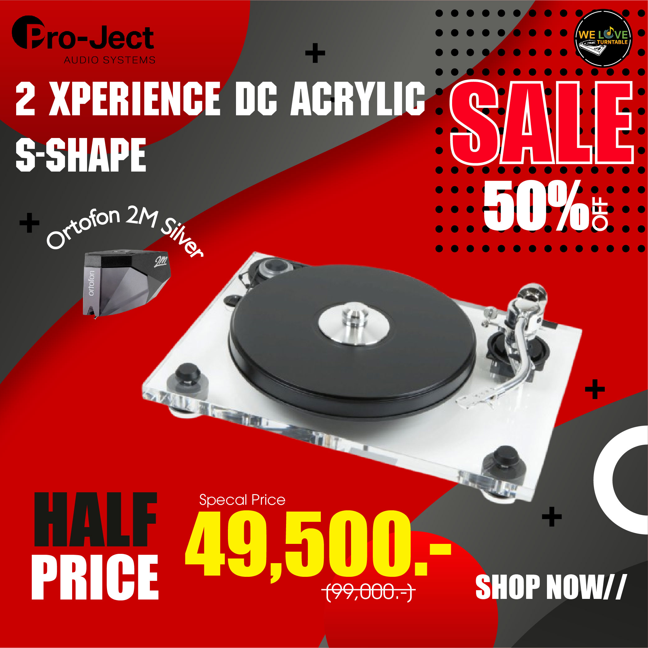 2 Xperience DC Acrylic S-Shape 50_off